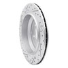 830-63131R Geoperformance Drilled/Slotted Brake Rotor, 2006-2012 Mercedes-Benz, Position: Rear Right - image 4