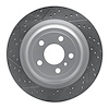 830-63140L Geoperformance Drilled/Slotted Brake Rotor, 2012-2019 Mercedes-Benz, Position: Rear Left - image 1