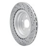 830-63140L Geoperformance Drilled/Slotted Brake Rotor, 2012-2019 Mercedes-Benz, Position: Rear Left - image 4