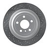 830-63140R Geoperformance Drilled/Slotted Brake Rotor, 2012-2019 Mercedes-Benz, Position: Rear Right - image 1
