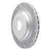 830-63140R Geoperformance Drilled/Slotted Brake Rotor, 2012-2019 Mercedes-Benz, Position: Rear Right - image 2