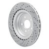 830-63140R Geoperformance Drilled/Slotted Brake Rotor, 2012-2019 Mercedes-Benz, Position: Rear Right - image 4