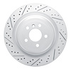 830-63150L Geoperformance Drilled/Slotted Brake Rotor, 2013-2019 Mercedes-Benz, Position: Rear Left - image 1