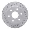 830-63153L Geoperformance Drilled/Slotted Brake Rotor, 1992-2017 Freightliner, Position: Fr & Rr Left,Rr Left