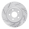 830-63163L Geoperformance Drilled/Slotted Brake Rotor, 2014-2019 Mercedes-Benz, Position: Rear Left - image 1
