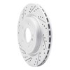 830-63163L Geoperformance Drilled/Slotted Brake Rotor, 2014-2019 Mercedes-Benz, Position: Rear Left - image 2