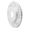 830-63163R Geoperformance Drilled/Slotted Brake Rotor, 2014-2019 Mercedes-Benz, Position: Rear Right - image 2