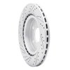 830-63163R Geoperformance Drilled/Slotted Brake Rotor, 2014-2019 Mercedes-Benz, Position: Rear Right - image 4