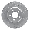 830-63183R Geoperformance Drilled/Slotted Brake Rotor, Fits Select Mercedes-Benz, Position: Rear Right