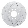 830-65015L Geoperformance Drilled/Slotted Brake Rotor, 2003-2011 GM, Position: Front Left - image 1
