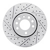 830-65016L Geoperformance Drilled/Slotted Brake Rotor, 2003-2011 GM, Position: Front Left - image 1