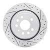 830-65018R Geoperformance Drilled/Slotted Brake Rotor, 2003-2011 GM, Position: Rear Right