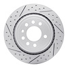 830-65020L Geoperformance Drilled/Slotted Brake Rotor, 2008-2011 GM, Position: Rear Left - image 1