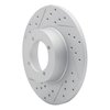 830-67009L Geoperformance Drilled/Slotted Brake Rotor, 1970-1973 Infiniti/Nissan, Position: Front Left - image 2