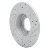 830-67009L Geoperformance Drilled/Slotted Brake Rotor, 1970-1973 Infiniti/Nissan, Position: Front Left - image 4
