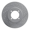 830-67009R Geoperformance Drilled/Slotted Brake Rotor, 1970-1973 Infiniti/Nissan, Position: Front Right - image 1