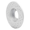 830-67009R Geoperformance Drilled/Slotted Brake Rotor, 1970-1973 Infiniti/Nissan, Position: Front Right - image 4