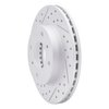 830-67028L Geoperformance Drilled/Slotted Brake Rotor, 1989-2013 Multiple Makes/Models, Position: Front Left - image 2