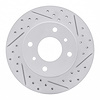 830-67028R Geoperformance Drilled/Slotted Brake Rotor, 1989-2013 Multiple Makes/Models, Position: Front Right