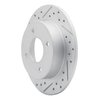 830-67029L Geoperformance Drilled/Slotted Brake Rotor, 1989-1998 Infiniti/Nissan, Position: Rear Left - image 2