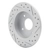 830-67029L Geoperformance Drilled/Slotted Brake Rotor, 1989-1998 Infiniti/Nissan, Position: Rear Left - image 4