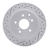 830-67034L Geoperformance Drilled/Slotted Brake Rotor, 1989-1996 Infiniti/Nissan, Position: Rear Left - image 1