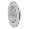830-67034R Geoperformance Drilled/Slotted Brake Rotor, 1989-1996 Infiniti/Nissan, Position: Rear Right - image 4