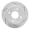 830-67036R Geoperformance Drilled/Slotted Brake Rotor, 1990-2006 Infiniti/Nissan, Position: Rear Right - image 1