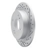 830-67036R Geoperformance Drilled/Slotted Brake Rotor, 1990-2006 Infiniti/Nissan, Position: Rear Right - image 2