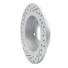 830-67036R Geoperformance Drilled/Slotted Brake Rotor, 1990-2006 Infiniti/Nissan, Position: Rear Right - image 4