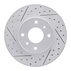 830-67040L Geoperformance Drilled/Slotted Brake Rotor, 1993-2006 Infiniti/Nissan, Position: Front Left - image 1