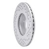 830-67040L Geoperformance Drilled/Slotted Brake Rotor, 1993-2006 Infiniti/Nissan, Position: Front Left - image 4