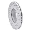 830-67040R Geoperformance Drilled/Slotted Brake Rotor, 1993-2006 Infiniti/Nissan, Position: Front Right - image 4