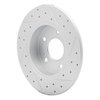 830-67043L Geoperformance Drilled/Slotted Brake Rotor, 1994-2004 Infiniti/Nissan, Position: Rear Left - image 4