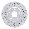830-67049R Geoperformance Drilled/Slotted Brake Rotor, 2002-2006 Infiniti/Nissan, Position: Front Right - image 1