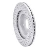830-67049R Geoperformance Drilled/Slotted Brake Rotor, 2002-2006 Infiniti/Nissan, Position: Front Right - image 4
