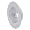 830-67050L Geoperformance Drilled/Slotted Brake Rotor, Fits Select Multiple Makes/Models, Position: Rear Left - image 4