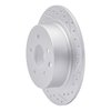 830-67050R Geoperformance Drilled/Slotted Brake Rotor, Fits Select Multiple Makes/Models, Position: Rear Right - image 2