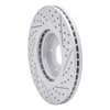 830-67052L Geoperformance Drilled/Slotted Brake Rotor, Fits Select Infiniti/Nissan, Position: Front Left - image 4