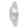 830-67053R Geoperformance Drilled/Slotted Brake Rotor, 2004-2006 Infiniti/Nissan, Position: Rear Right - image 2