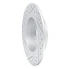 830-67053R Geoperformance Drilled/Slotted Brake Rotor, 2004-2006 Infiniti/Nissan, Position: Rear Right - image 4