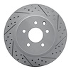 830-67055R Geoperformance Drilled/Slotted Brake Rotor, Fits Select Infiniti/Nissan, Position: Rear Right - image 1