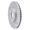 830-67059R Geoperformance Drilled/Slotted Brake Rotor, 2007-2017 Multiple Makes/Models, Position: Front Right - image 2