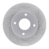 830-67062R Geoperformance Drilled/Slotted Brake Rotor, 2007-2017 Infiniti/Nissan, Position: Front Right - image 1