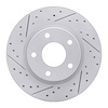 830-67064L Geoperformance Drilled/Slotted Brake Rotor, 2013-2019 Infiniti/Nissan, Position: Front Left - image 1