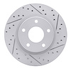 830-67064R Geoperformance Drilled/Slotted Brake Rotor, 2013-2019 Infiniti/Nissan, Position: Front Right - image 1
