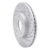830-67064R Geoperformance Drilled/Slotted Brake Rotor, 2013-2019 Infiniti/Nissan, Position: Front Right - image 2