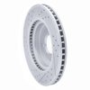 830-67065R Geoperformance Drilled/Slotted Brake Rotor, 2011-2019 Infiniti/Nissan, Position: Front Right - image 4