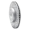 830-67066L Geoperformance Drilled/Slotted Brake Rotor, Fits Select Infiniti/Nissan, Position: Front Left - image 2