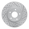 830-67066R Geoperformance Drilled/Slotted Brake Rotor, Fits Select Infiniti/Nissan, Position: Front Right - image 1